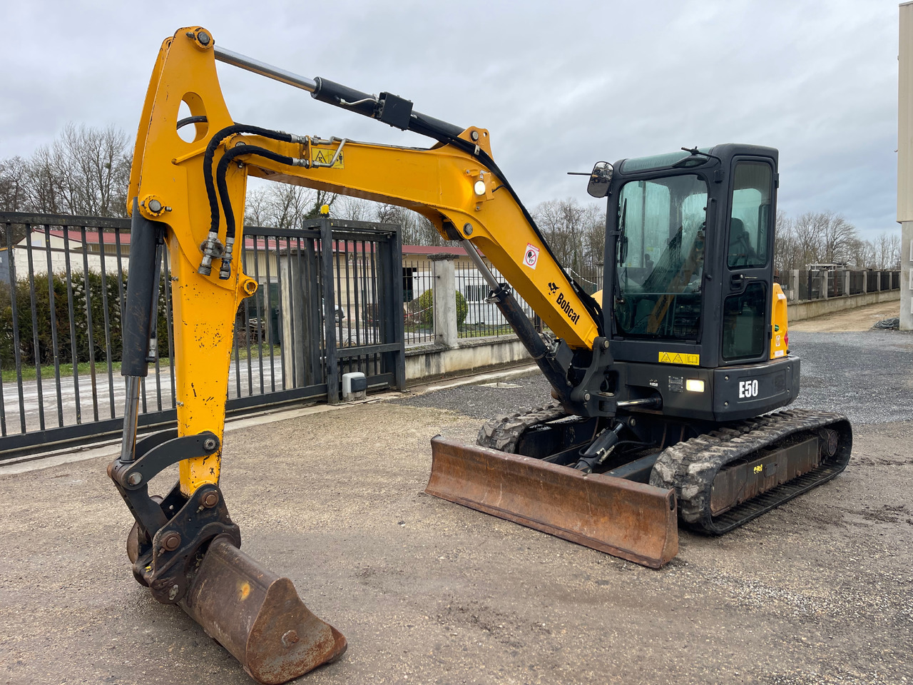Bobcat E50 - Mini-ekskavators: foto 2 Bobcat E50 - Mini-ekskavators: foto 2