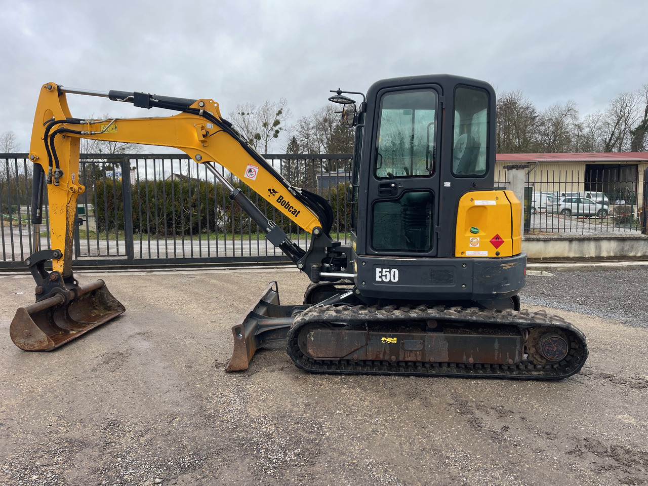Bobcat E50 - Mini-ekskavators: foto 1 Bobcat E50 - Mini-ekskavators: foto 1