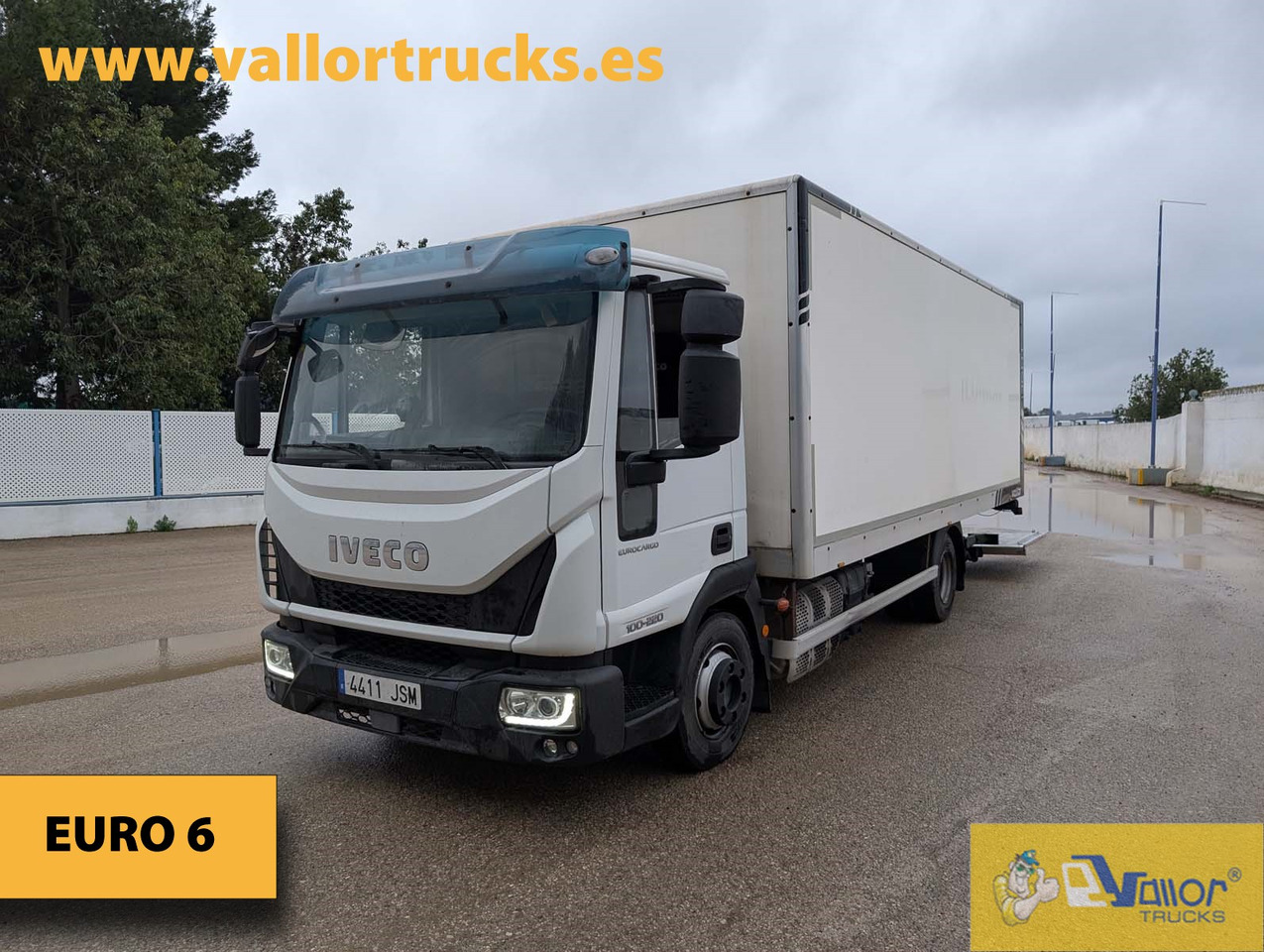 IVECO 100E22 - Kravas automašīna ar slēgto virsbūvi: foto 1 IVECO 100E22 - Kravas automašīna ar slēgto virsbūvi: foto 1