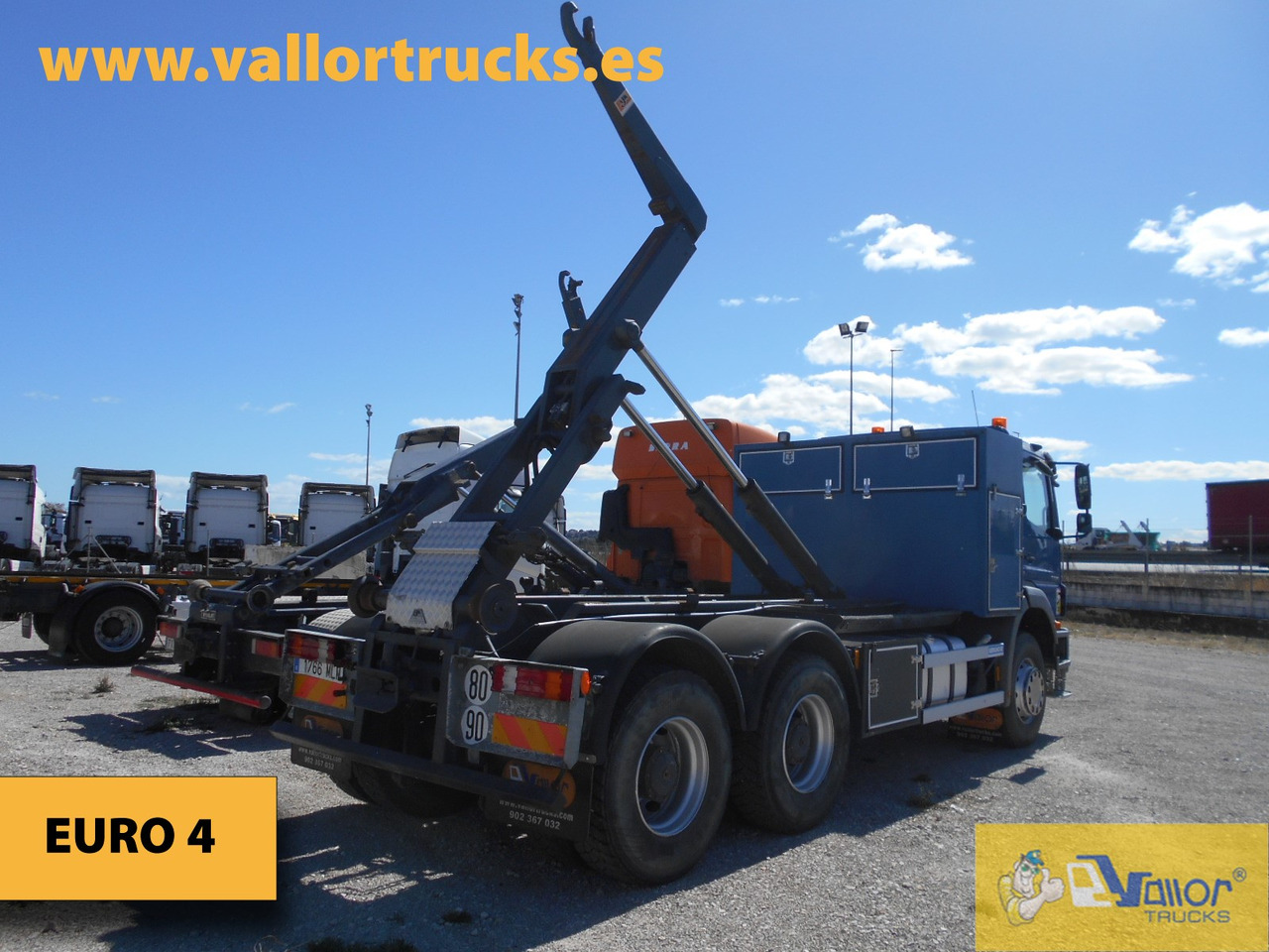 MERCEDES-BENZ AXOR 2629 - Pacēlājs ar āķi: foto 3 MERCEDES-BENZ AXOR 2629 - Pacēlājs ar āķi: foto 3
