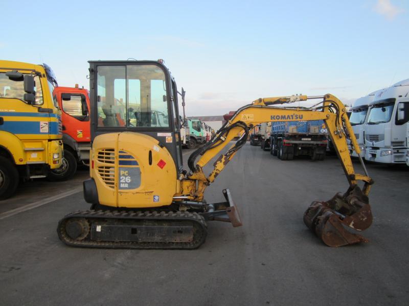 Komatsu PC26MR-3 - Mini-ekskavators: foto 2 Komatsu PC26MR-3 - Mini-ekskavators: foto 2