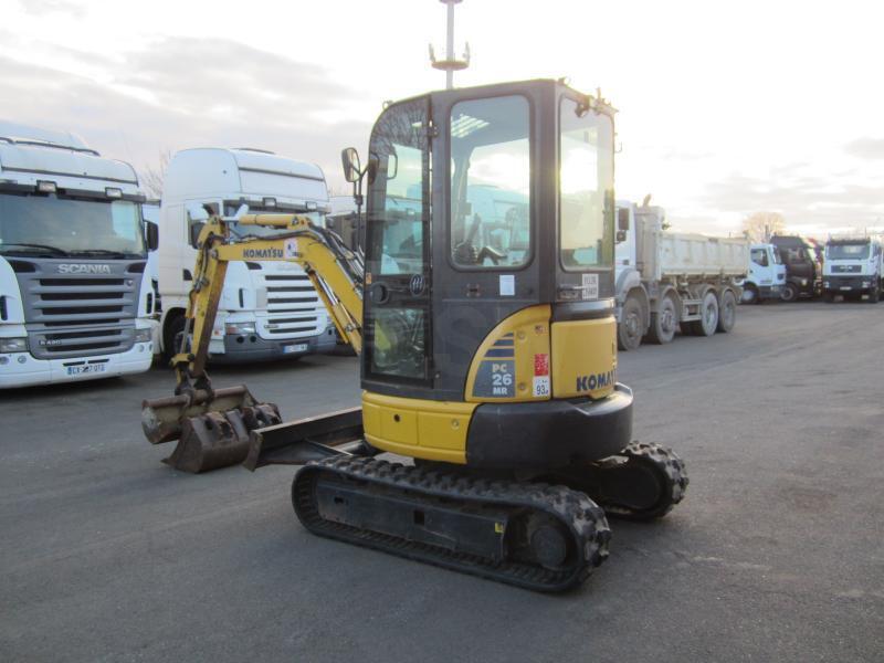 Komatsu PC26MR-3 - Mini-ekskavators: foto 4 Komatsu PC26MR-3 - Mini-ekskavators: foto 4