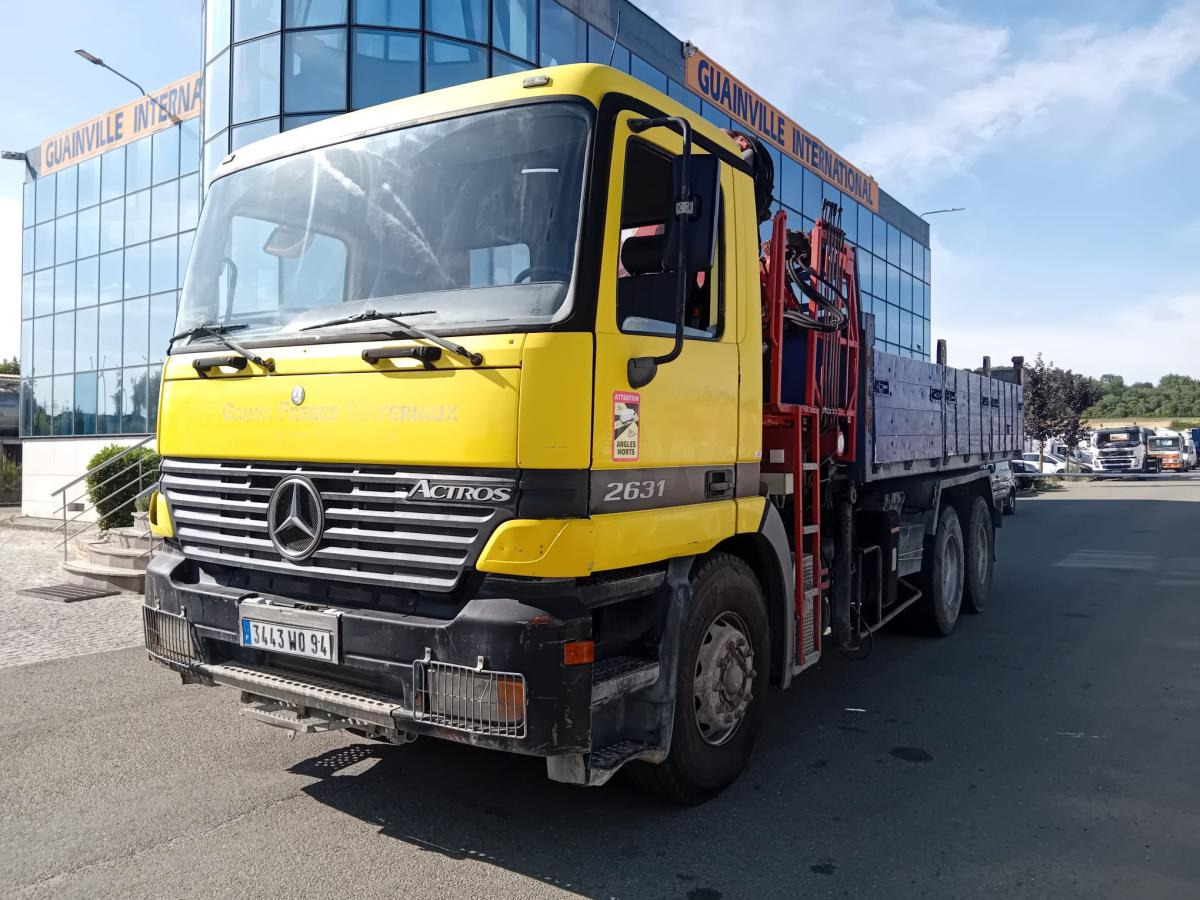 Mercedes Actros 2631 - Kravas automašīna pašizgāzējs: foto 1 Mercedes Actros 2631 - Kravas automašīna pašizgāzējs: foto 1