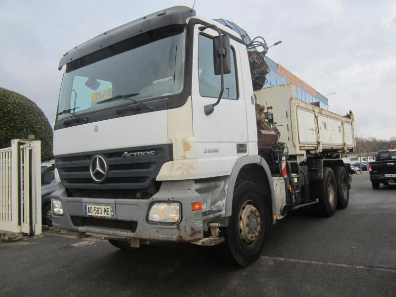 Mercedes Actros 2636 - Kravas automašīna pašizgāzējs: foto 1 Mercedes Actros 2636 - Kravas automašīna pašizgāzējs: foto 1
