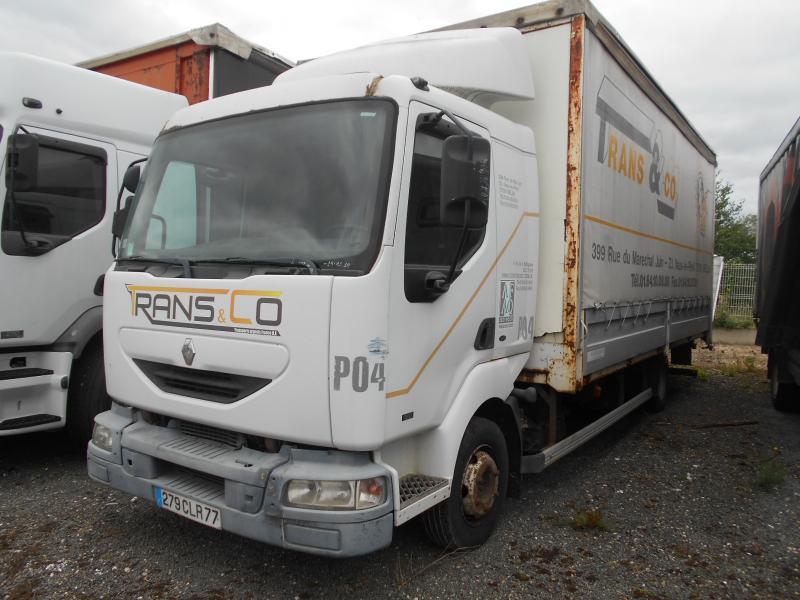 Renault Midlum 180 - Kravas automašīna ar tentu: foto 1 Renault Midlum 180 - Kravas automašīna ar tentu: foto 1