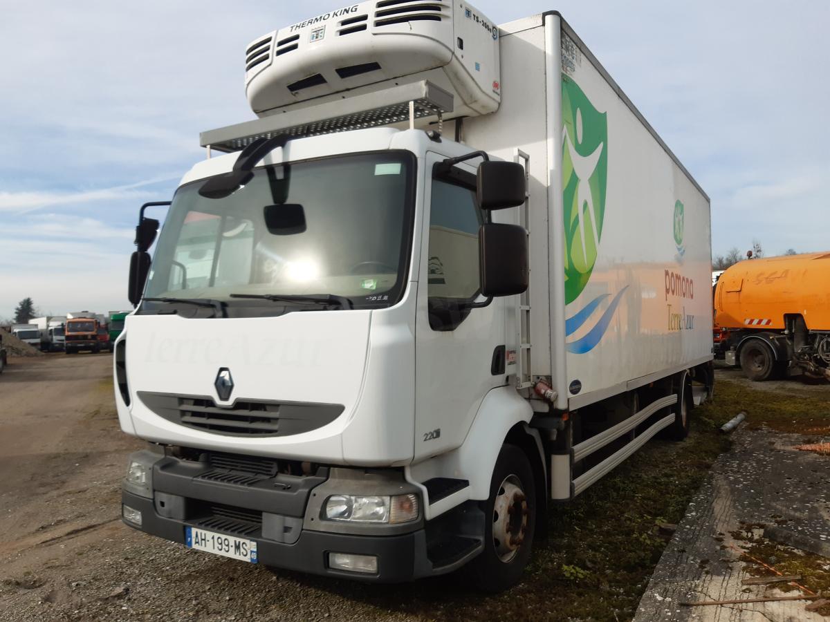 Renault Midlum 220 DXI - Kravas automašīna refrižerators: foto 1 Renault Midlum 220 DXI - Kravas automašīna refrižerators: foto 1