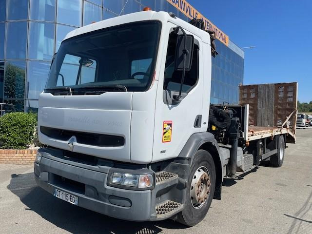 Renault Premium 250 - Bortu kravas automašīna/ Platforma, Kravas auto ar manipulatoru: foto 1 Renault Premium 250 - Bortu kravas automašīna/ Platforma, Kravas auto ar manipulatoru: foto 1