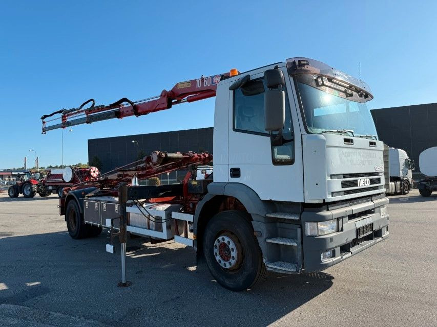 Iveco EuroTech Cursor 190E31 4x2 Tipper / HMF 1060 B3 - Kravas auto ar manipulatoru: foto 2 Iveco EuroTech Cursor 190E31 4x2 Tipper / HMF 1060 B3 - Kravas auto ar manipulatoru: foto 2