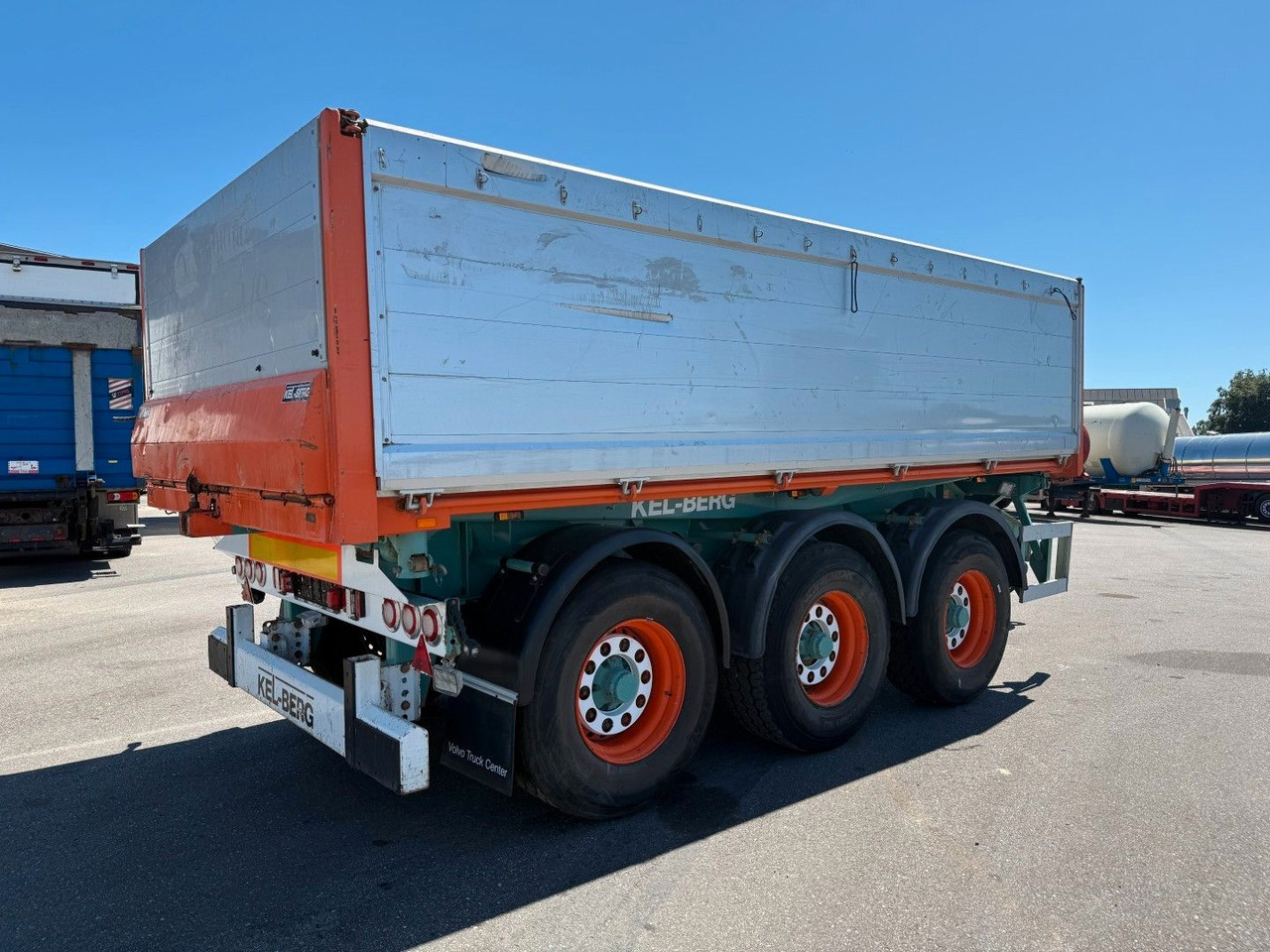 Kel-Berg 24 t. 3 axle T490K Tipper / Kipper - Piekabe pašizgāzējs: foto 3 Kel-Berg 24 t. 3 axle T490K Tipper / Kipper - Piekabe pašizgāzējs: foto 3