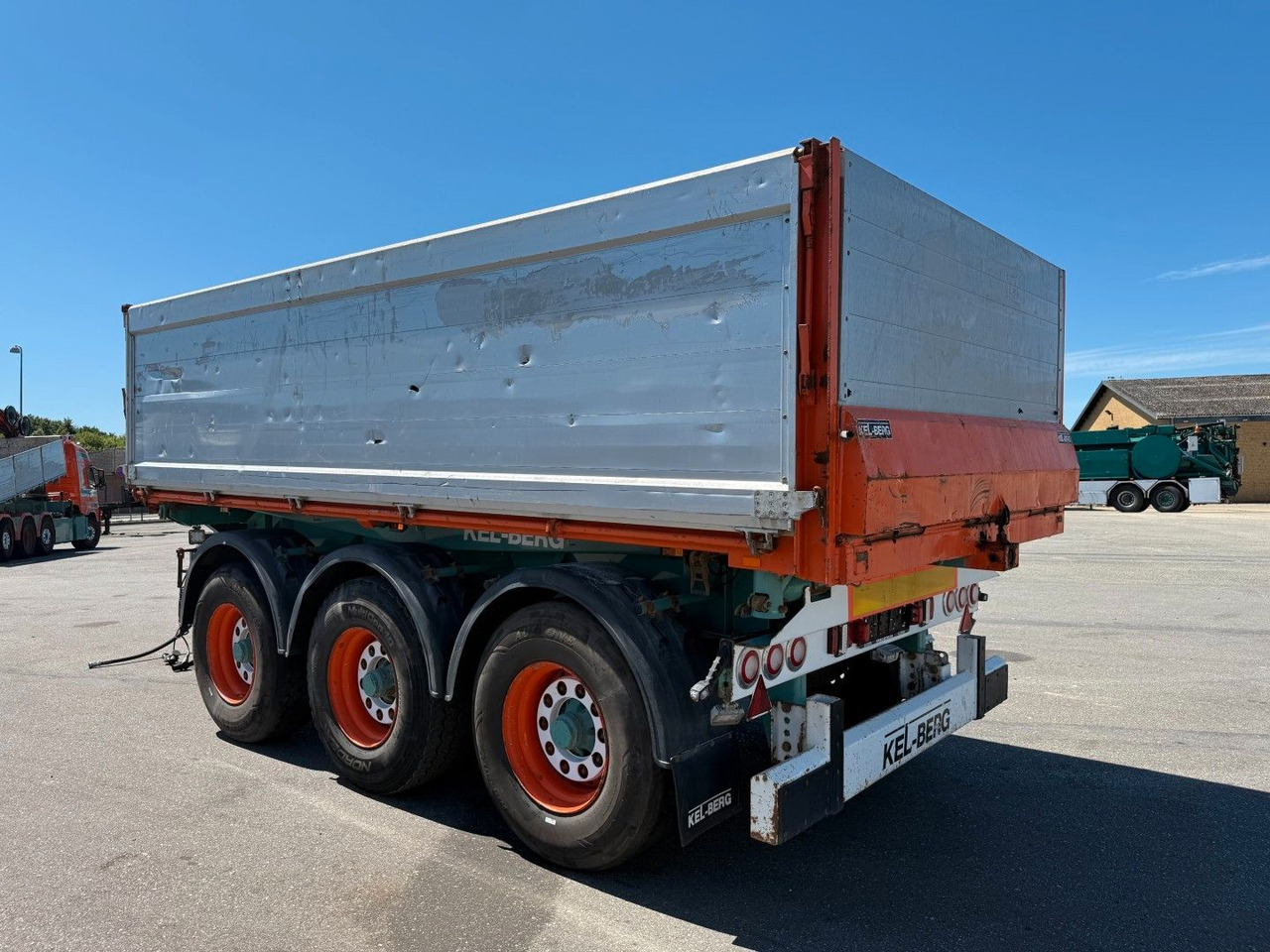 Kel-Berg 24 t. 3 axle T490K Tipper / Kipper - Piekabe pašizgāzējs: foto 4 Kel-Berg 24 t. 3 axle T490K Tipper / Kipper - Piekabe pašizgāzējs: foto 4