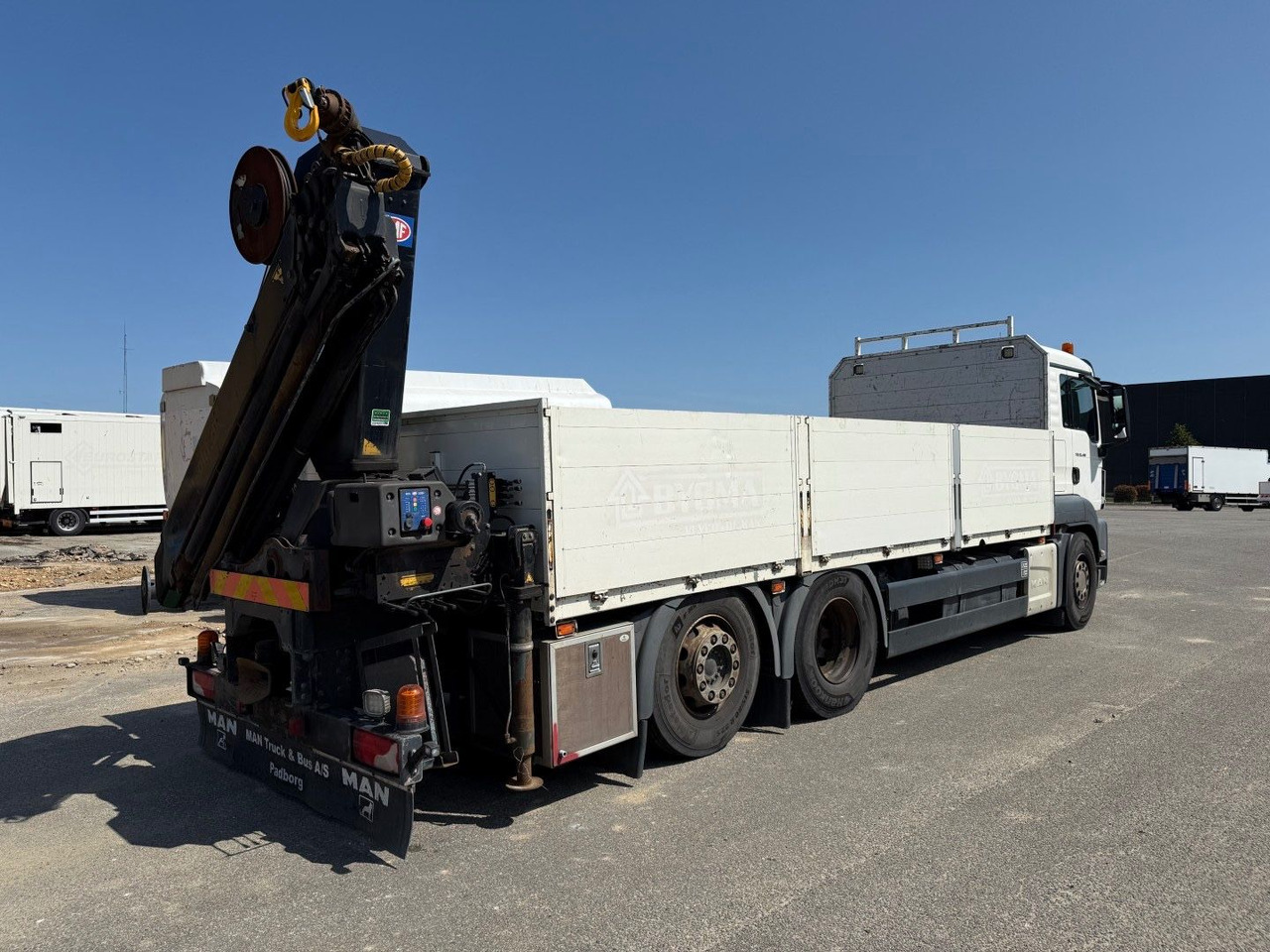MAN TGS 26.400 6x2 HMF 2620 K5 / Engine Damage - Kravas auto ar manipulatoru: foto 3 MAN TGS 26.400 6x2 HMF 2620 K5 / Engine Damage - Kravas auto ar manipulatoru: foto 3