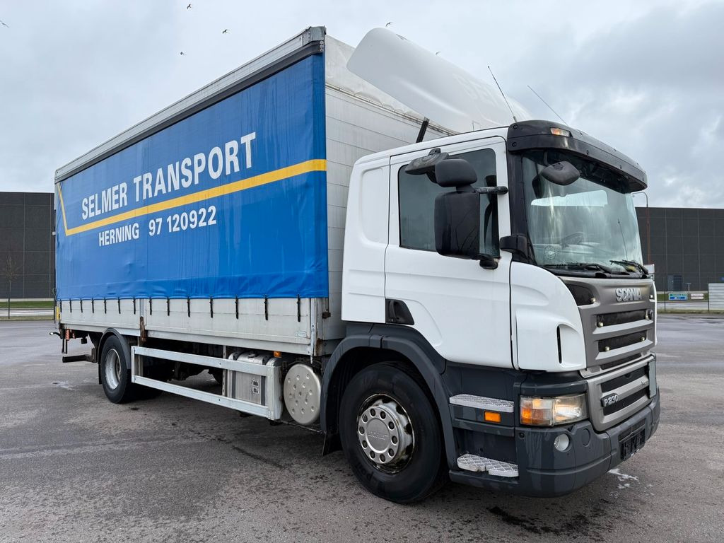 Scania P230 4x2 MNB 7,20 m. Tilt - Taillift - Kravas automašīna ar tentu: foto 2 Scania P230 4x2 MNB 7,20 m. Tilt - Taillift - Kravas automašīna ar tentu: foto 2