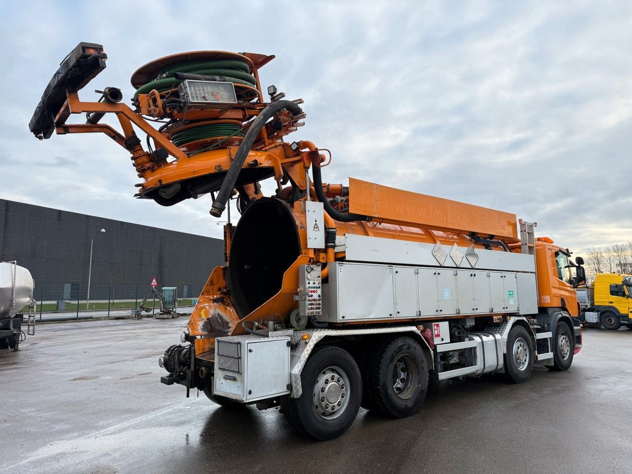 Scania P380 8x2*6 Hvidtved Larsen Flexline 414 - Asenizācijas mašīna: foto 5 Scania P380 8x2*6 Hvidtved Larsen Flexline 414 - Asenizācijas mašīna: foto 5