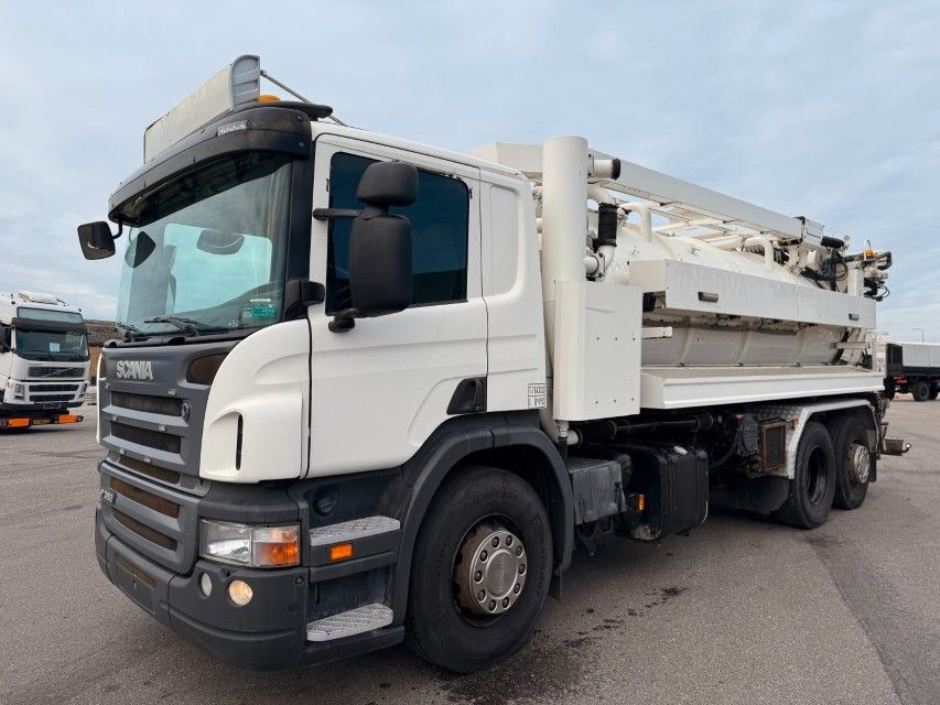 Scania P380 LB 6x24 Hvidtved Larsen FlexLine 310 - Asenizācijas mašīna: foto 1 Scania P380 LB 6x24 Hvidtved Larsen FlexLine 310 - Asenizācijas mašīna: foto 1