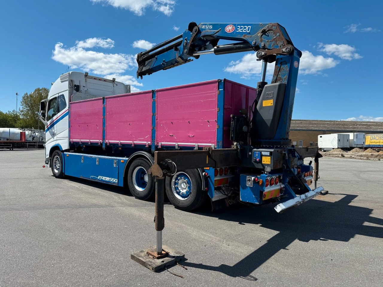 Volvo FH 16.550 6x2*4 / Crane HMF 3220K4 Euro 6 - Kravas auto ar manipulatoru: foto 5 Volvo FH 16.550 6x2*4 / Crane HMF 3220K4 Euro 6 - Kravas auto ar manipulatoru: foto 5