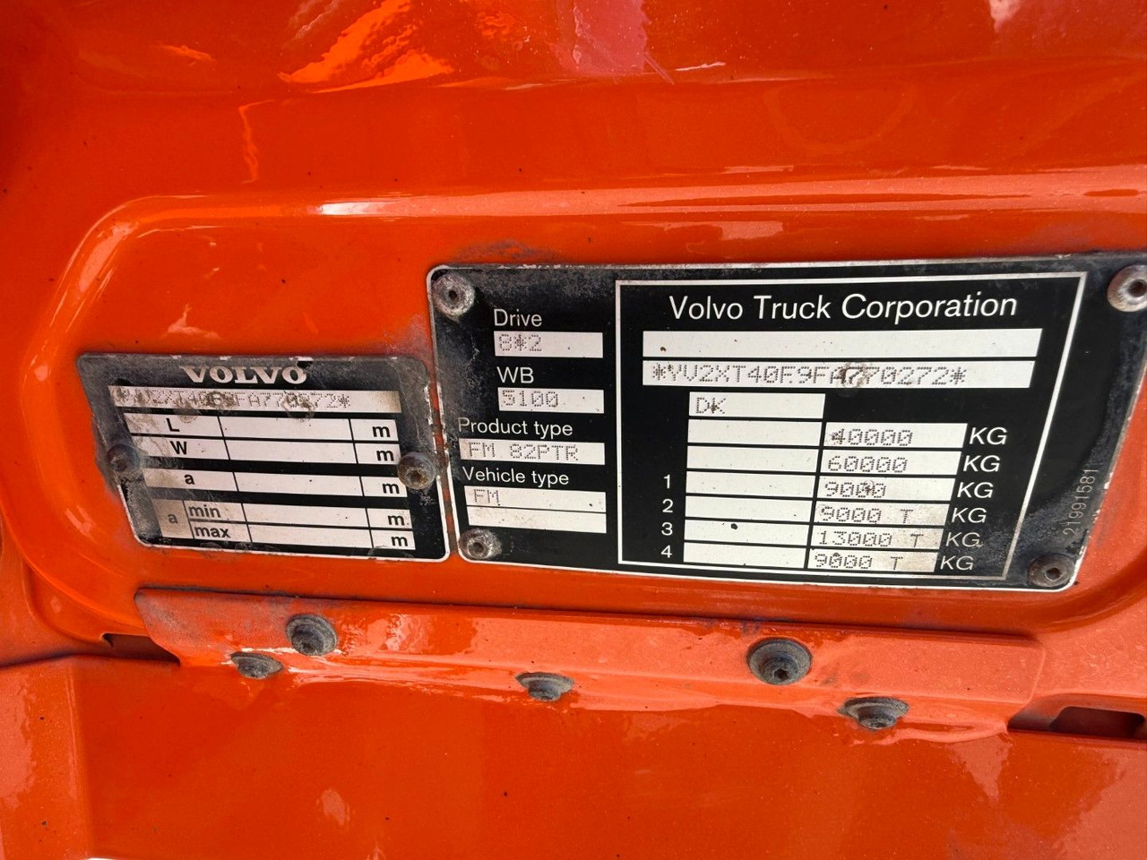 Kravas auto ar manipulatoru Volvo FM500 8x2*6 Crane HMF 2620 K5 Pendel Tipper: foto 11