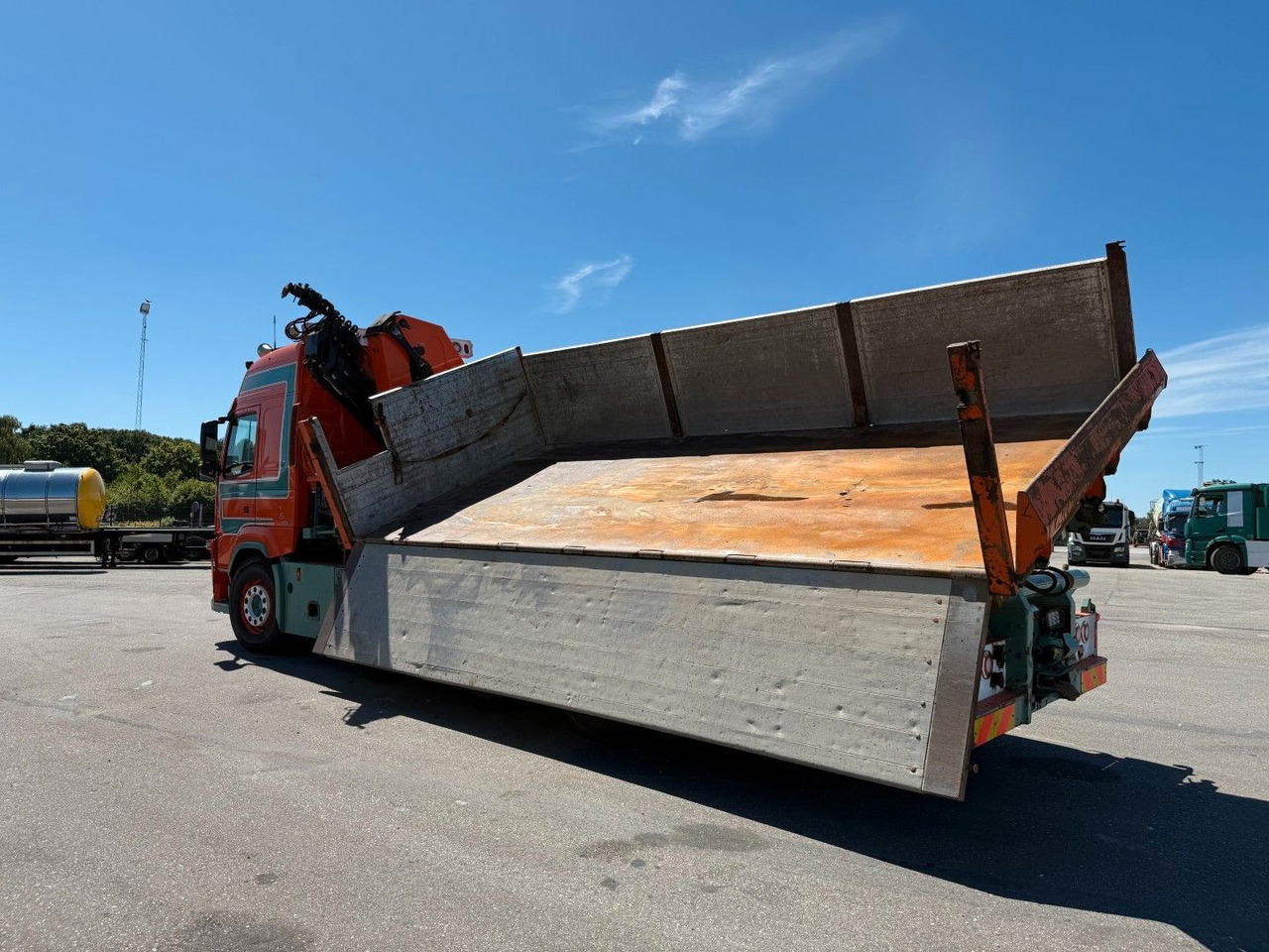 Kravas auto ar manipulatoru Volvo FM500 8x2*6 Crane HMF 2620 K5 Pendel Tipper: foto 6