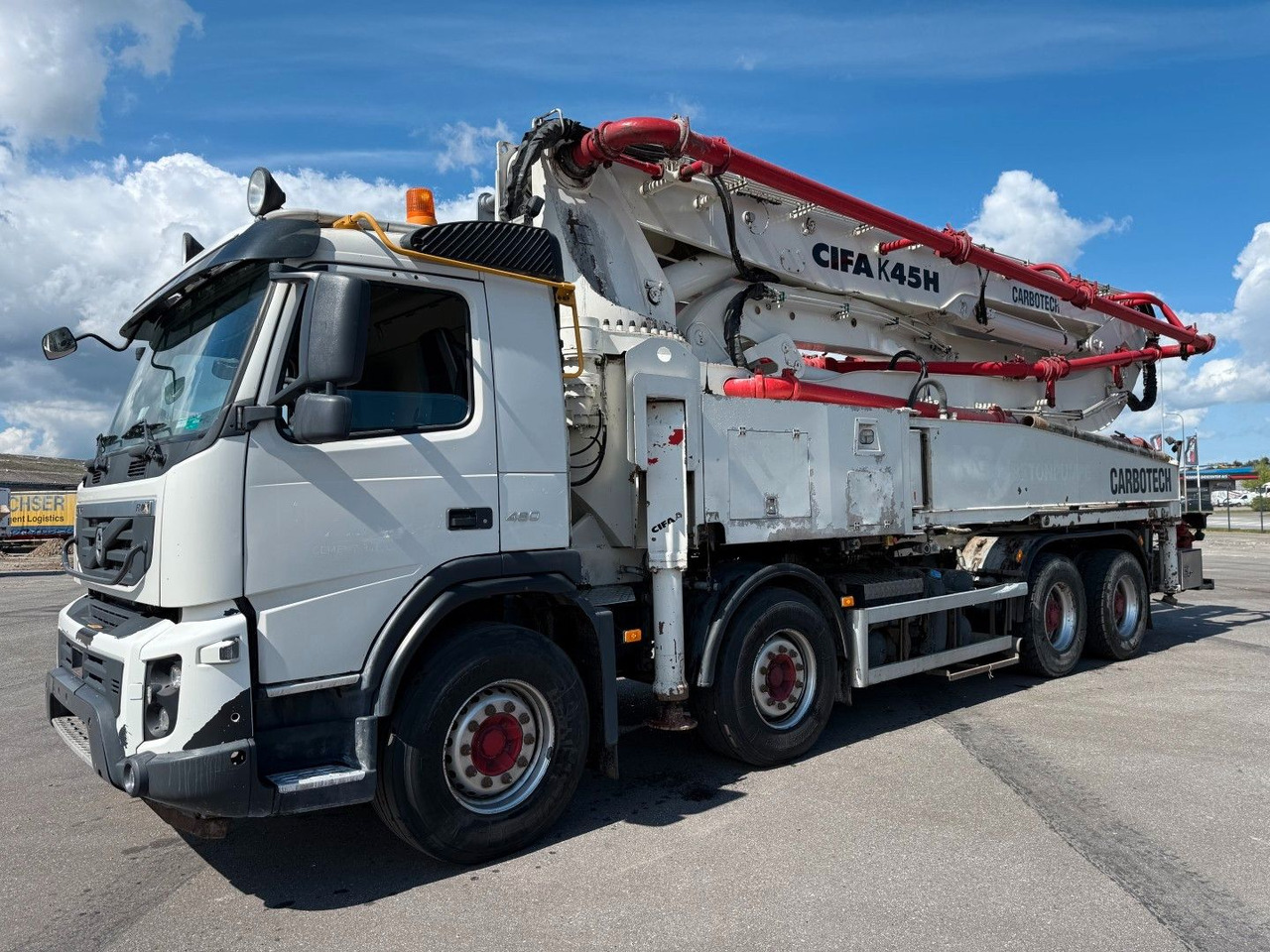 Volvo FMX460 8x4 CIFA K45H Concrete pump Euro 5 - Betona sūknis: foto 1 Volvo FMX460 8x4 CIFA K45H Concrete pump Euro 5 - Betona sūknis: foto 1