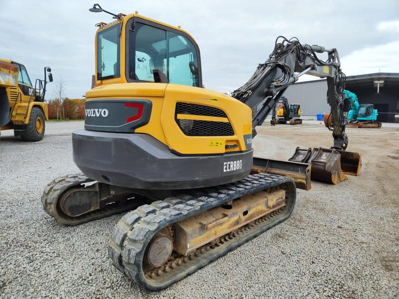 Volvo ECR88D - Mini-ekskavators: foto 2 Volvo ECR88D - Mini-ekskavators: foto 2