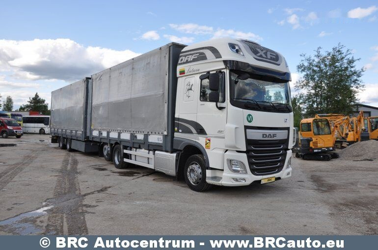 DAF DAF XF XF - Kravas automašīna ar tentu: foto 3 DAF DAF XF XF - Kravas automašīna ar tentu: foto 3