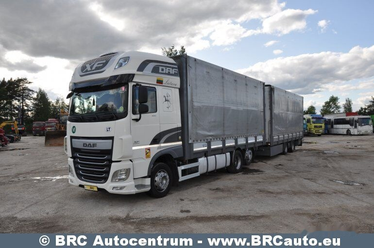 DAF DAF XF XF - Kravas automašīna ar tentu: foto 2 DAF DAF XF XF - Kravas automašīna ar tentu: foto 2