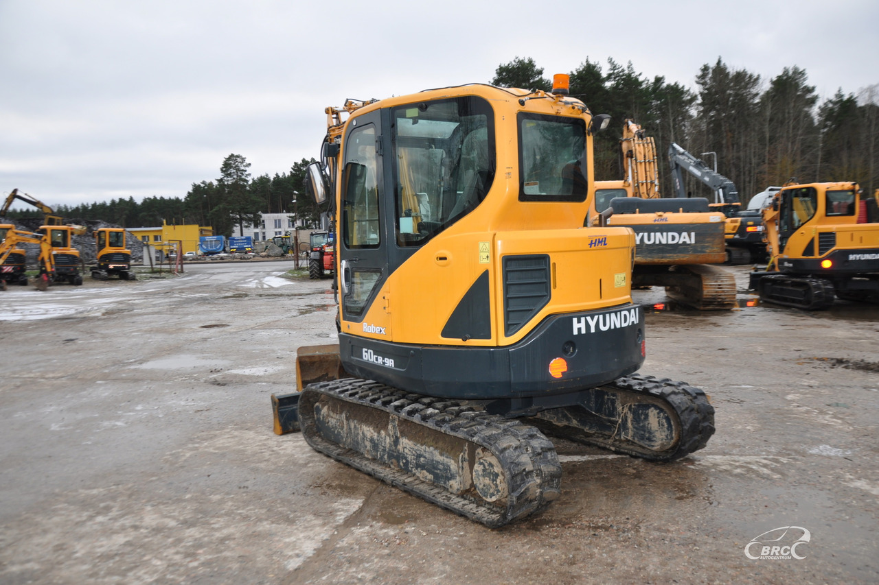 Hyundai R60CR-9A - Kāpurķēžu ekskavators: foto 5 Hyundai R60CR-9A - Kāpurķēžu ekskavators: foto 5