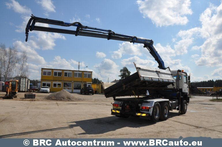 MAN 19.322 6X4 manipuliatorius HMF1453(B3) - Kravas automašīna pašizgāzējs, Kravas auto ar manipulatoru: foto 5 MAN 19.322 6X4 manipuliatorius HMF1453(B3) - Kravas automašīna pašizgāzējs, Kravas auto ar manipulatoru: foto 5
