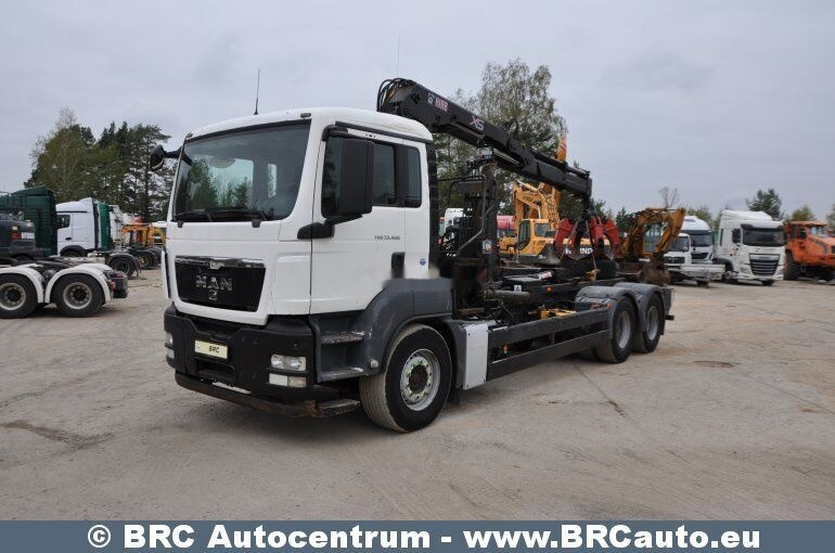 MAN TGS 33.400 6x4 Hiab 122 - Pacēlājs ar āķi, Kravas auto ar manipulatoru: foto 1 MAN TGS 33.400 6x4 Hiab 122 - Pacēlājs ar āķi, Kravas auto ar manipulatoru: foto 1
