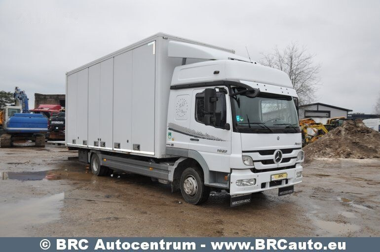 Mercedes-Benz Atego 1022 L VIP Autotransport - Kravas automašīna ar slēgto virsbūvi: foto 2 Mercedes-Benz Atego 1022 L VIP Autotransport - Kravas automašīna ar slēgto virsbūvi: foto 2