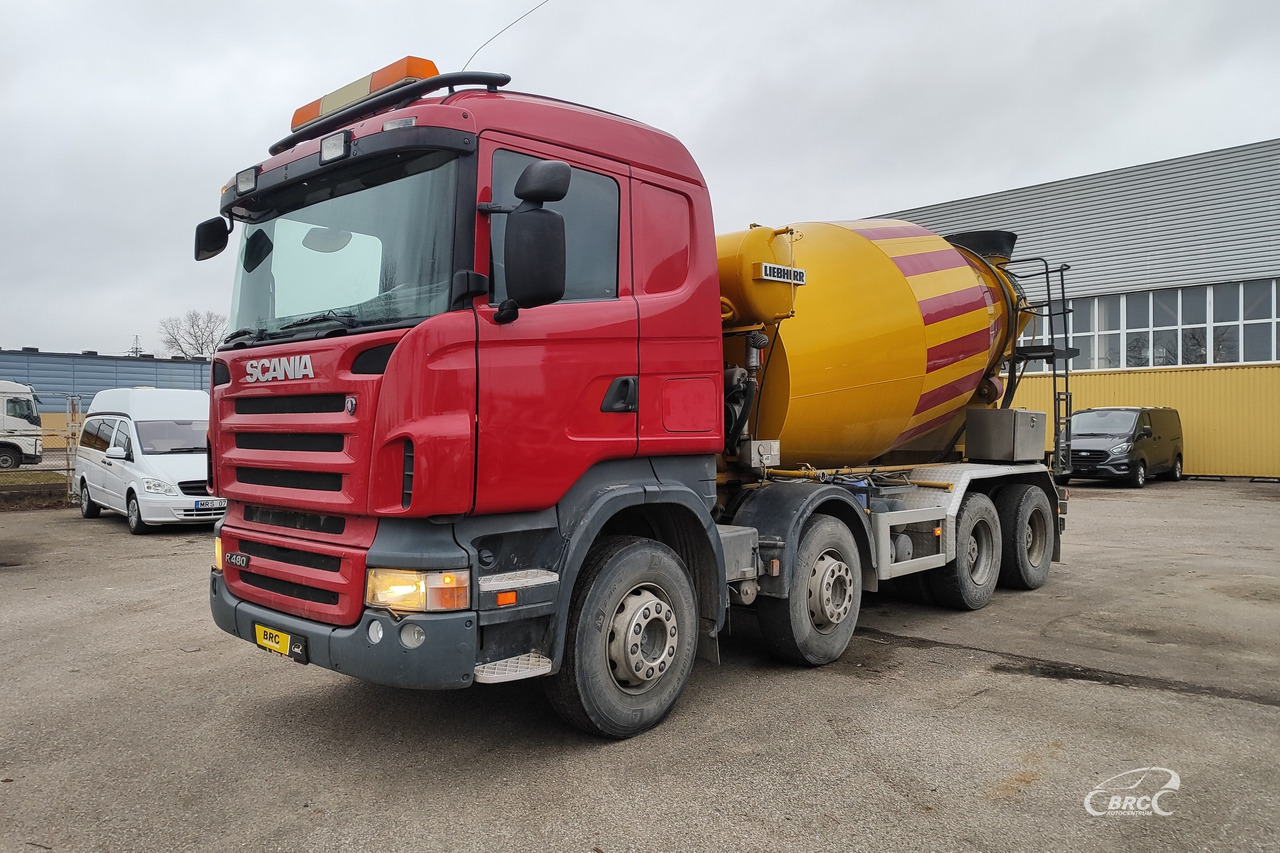 Scania R 480 - Betonvedējs: foto 1 Scania R 480 - Betonvedējs: foto 1
