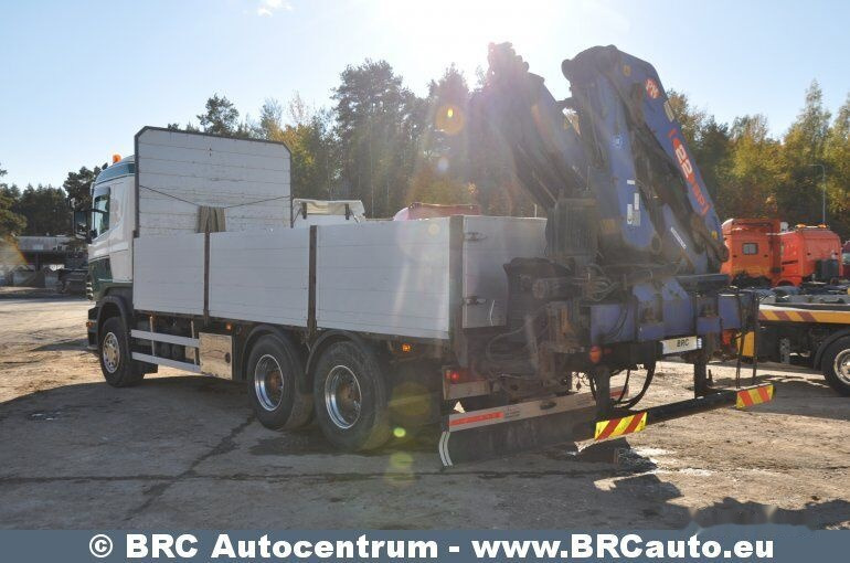 Scania R 480 PM 22SP 6X4 - Bortu kravas automašīna/ Platforma: foto 5 Scania R 480 PM 22SP 6X4 - Bortu kravas automašīna/ Platforma: foto 5