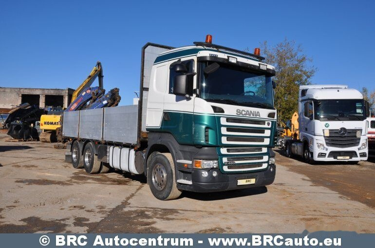 Scania R 480 PM 22SP 6X4 - Bortu kravas automašīna/ Platforma: foto 2 Scania R 480 PM 22SP 6X4 - Bortu kravas automašīna/ Platforma: foto 2