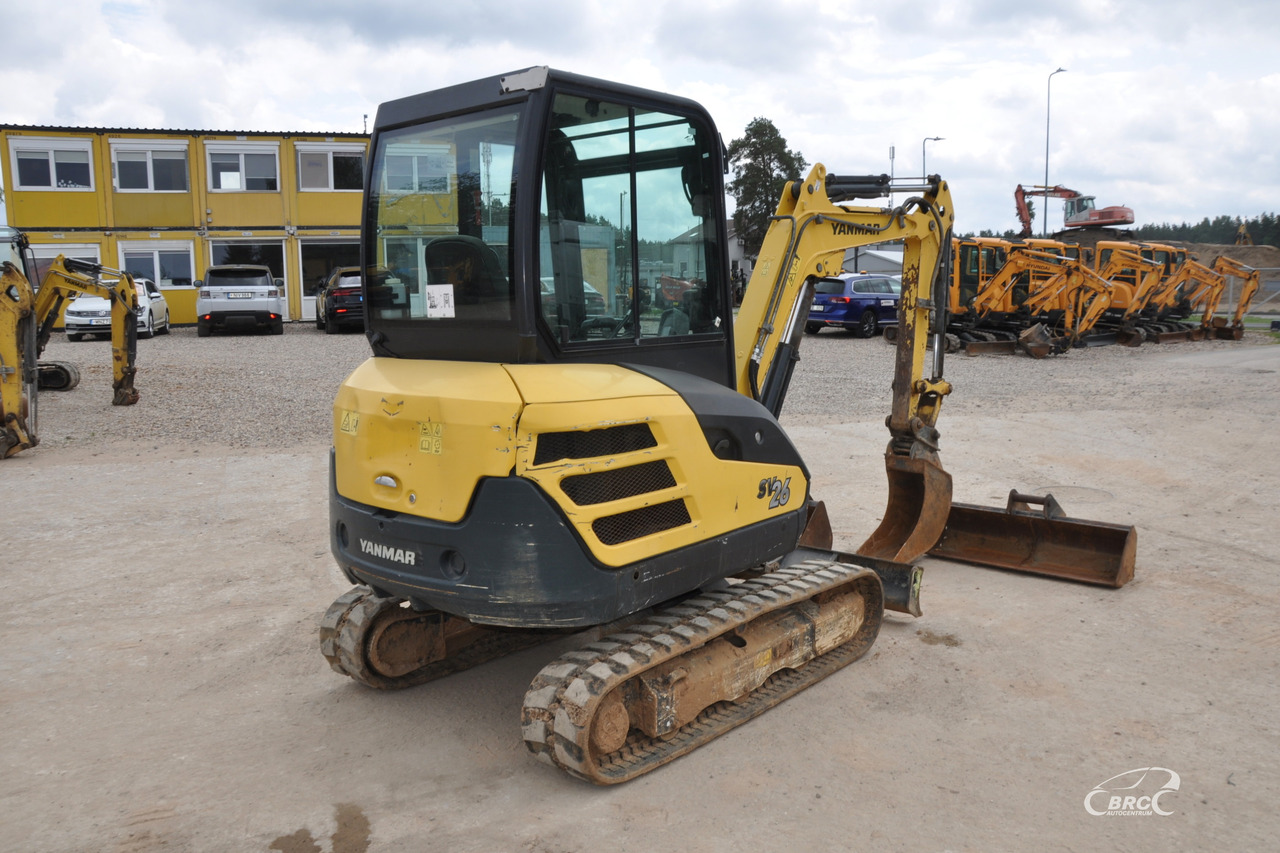 Yanmar SV26 - Mini-ekskavators: foto 5 Yanmar SV26 - Mini-ekskavators: foto 5