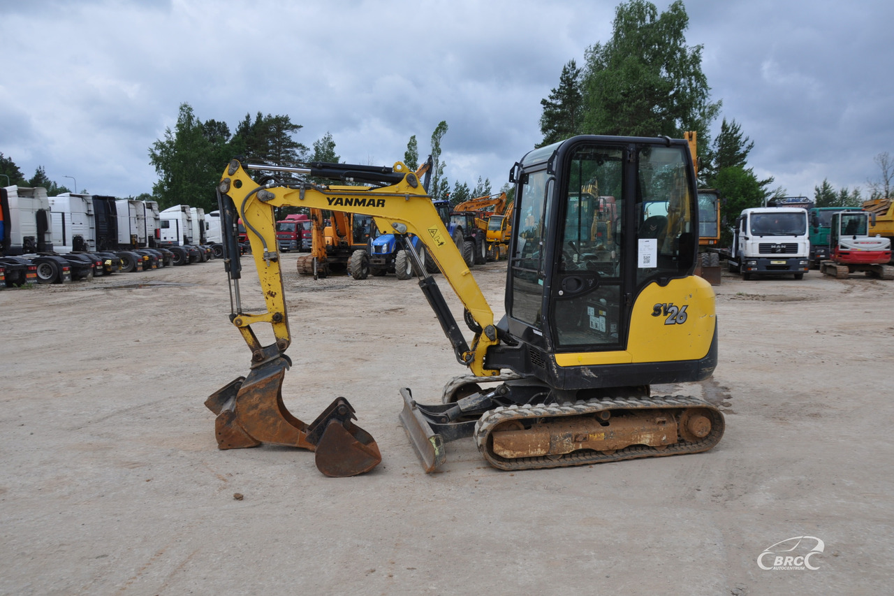 Yanmar SV26 - Mini-ekskavators: foto 3 Yanmar SV26 - Mini-ekskavators: foto 3