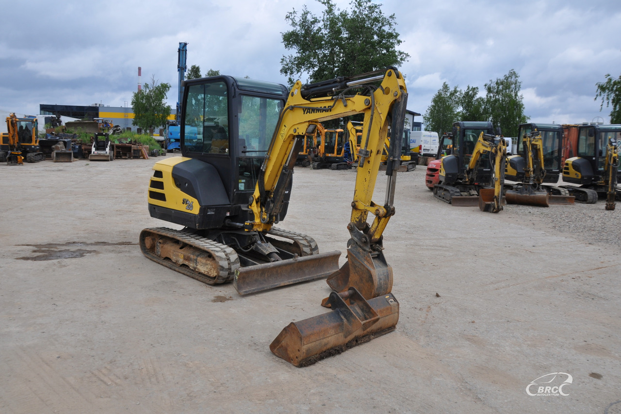 Yanmar SV26 - Mini-ekskavators: foto 2 Yanmar SV26 - Mini-ekskavators: foto 2