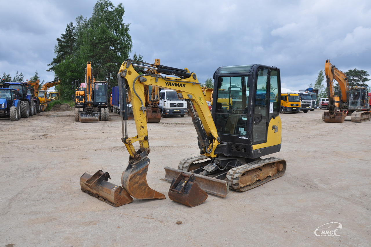 Yanmar SV26 - Mini-ekskavators: foto 1 Yanmar SV26 - Mini-ekskavators: foto 1