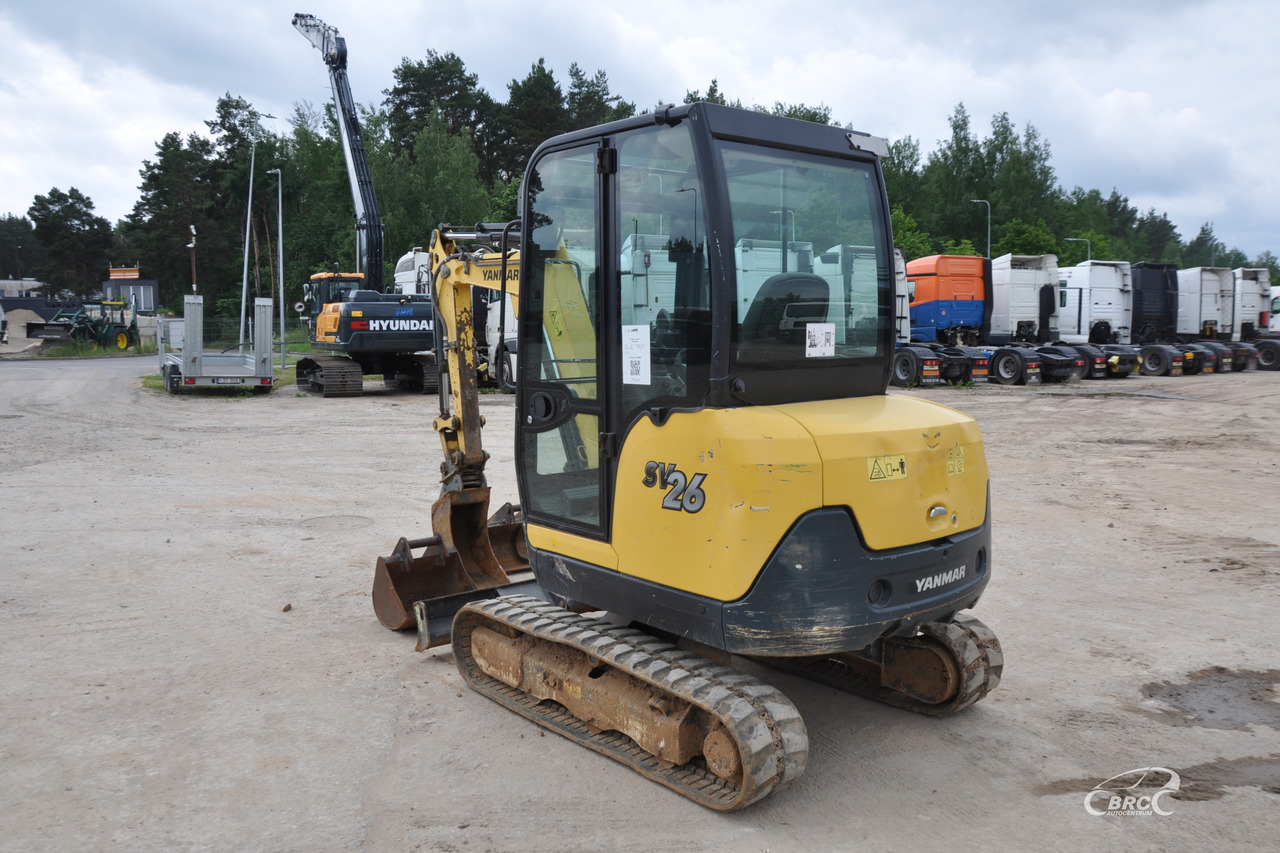 Yanmar SV26 - Mini-ekskavators: foto 4 Yanmar SV26 - Mini-ekskavators: foto 4