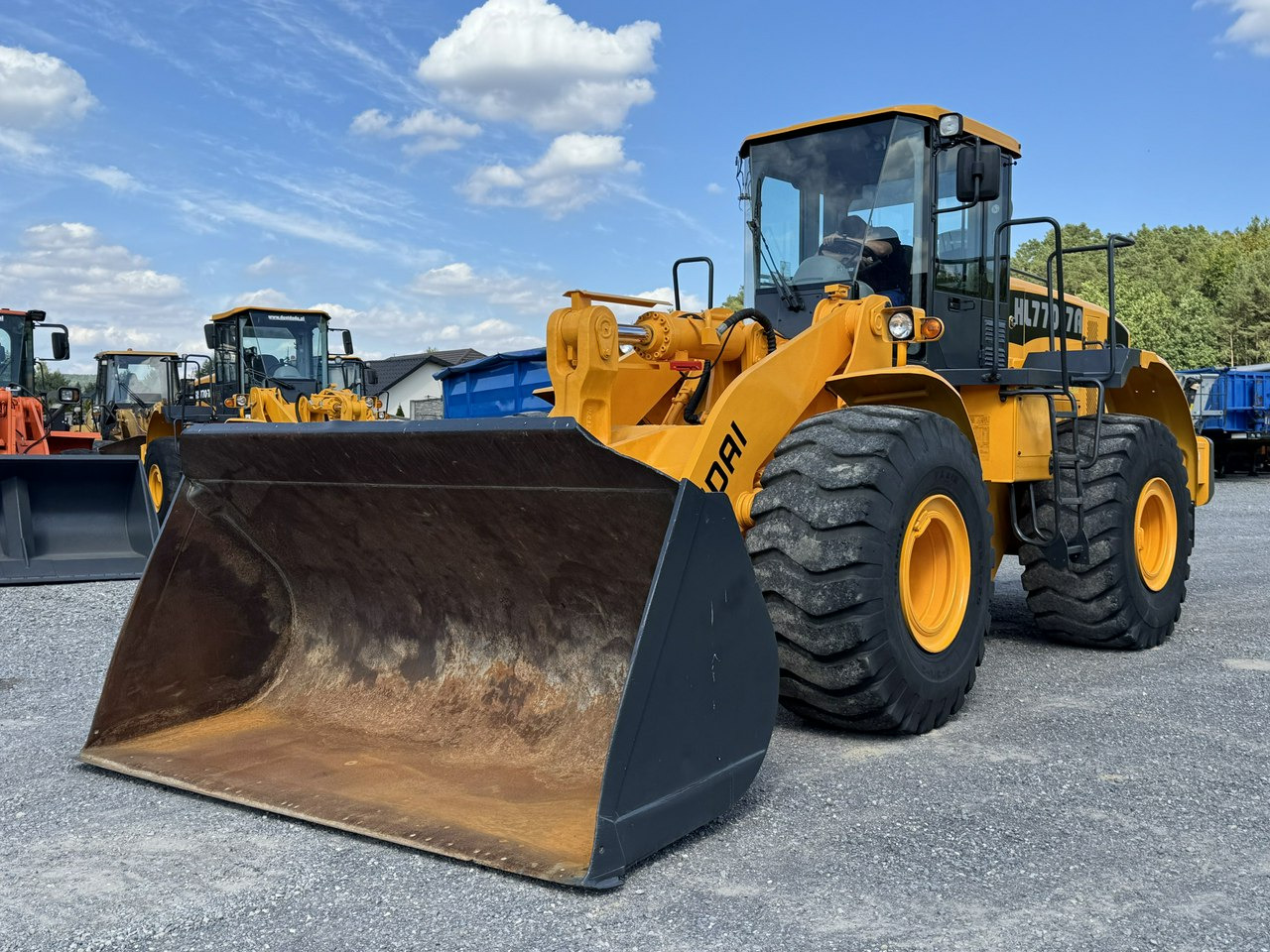 Hyundai HL770-7A - Riteņu iekrāvējs: foto 3 Hyundai HL770-7A - Riteņu iekrāvējs: foto 3