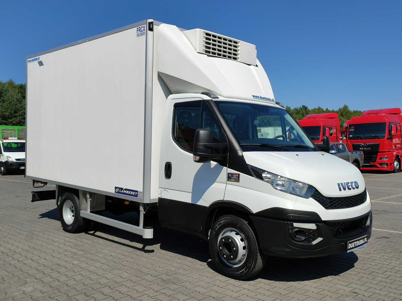 Iveco Daily 70C17 Chłodnia Hakowa / Hakówka Agregat THERMO KING V-500 - Komercauto refrižerators: foto 1 Iveco Daily 70C17 Chłodnia Hakowa / Hakówka Agregat THERMO KING V-500 - Komercauto refrižerators: foto 1