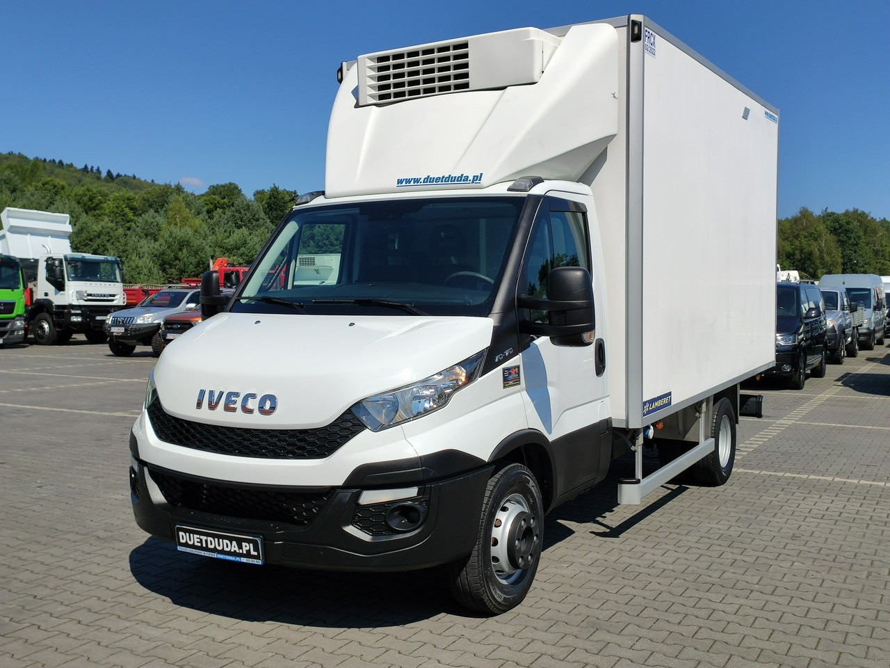 Iveco Daily 70C17 Chłodnia Hakowa / Hakówka Agregat THERMO KING V-500 - Komercauto refrižerators: foto 4 Iveco Daily 70C17 Chłodnia Hakowa / Hakówka Agregat THERMO KING V-500 - Komercauto refrižerators: foto 4