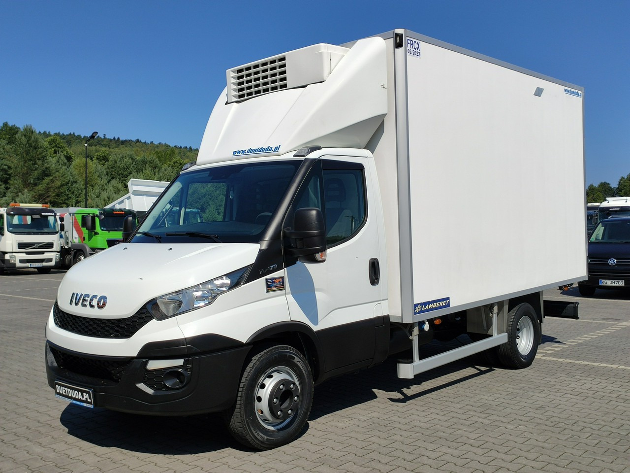 Iveco Daily 70C17 Chłodnia Hakowa / Hakówka Agregat THERMO KING V-500 - Komercauto refrižerators: foto 2 Iveco Daily 70C17 Chłodnia Hakowa / Hakówka Agregat THERMO KING V-500 - Komercauto refrižerators: foto 2