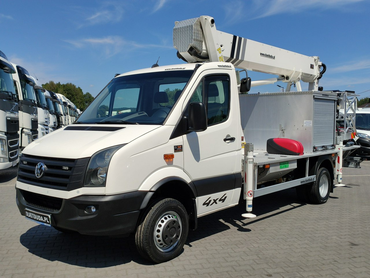 Autopacēlājs Iveco Volkswagen Crafter 4x4 Zwyżka 21m Palfinger P210BK JIP-Ogon udt: foto 39