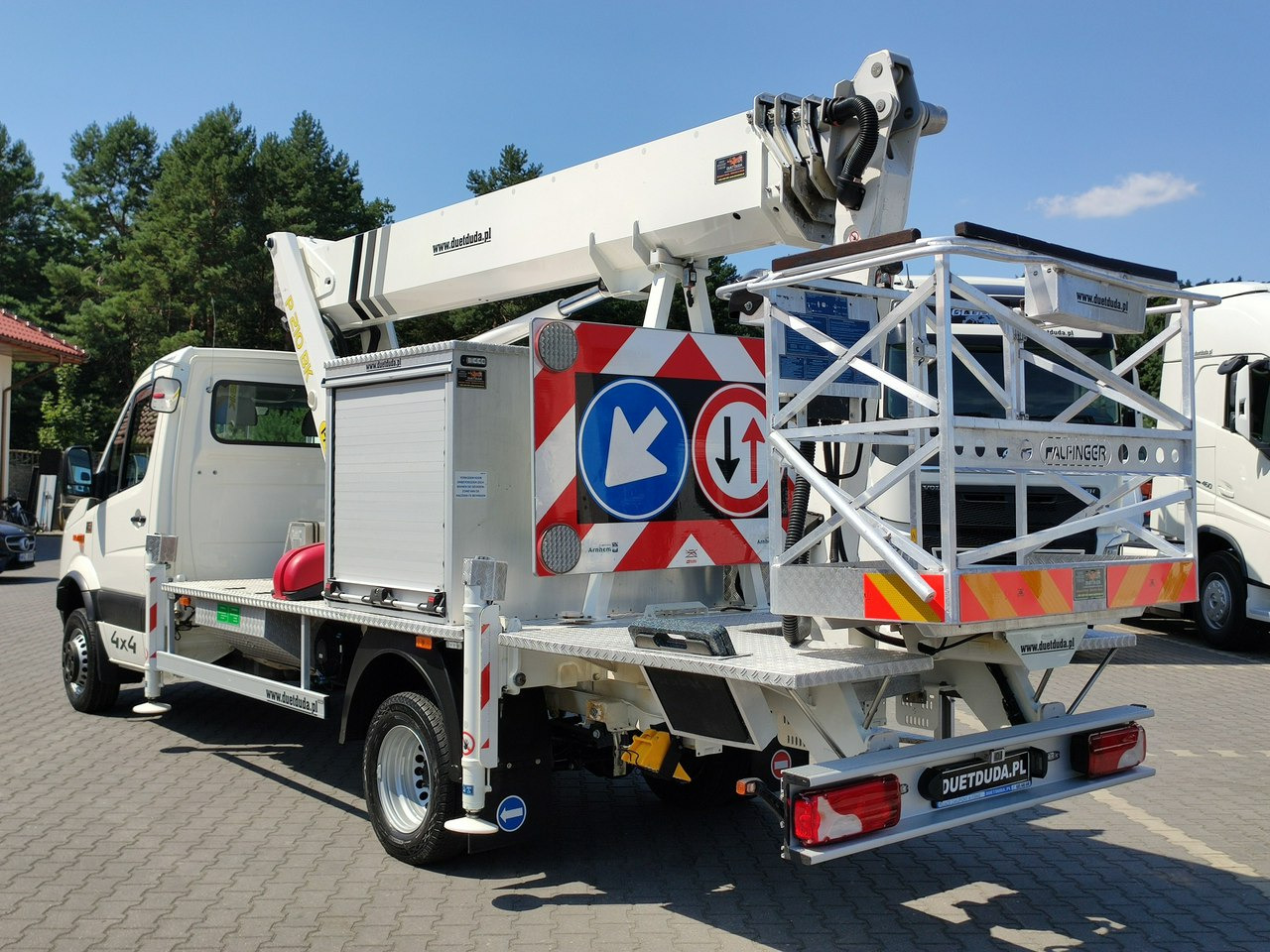 Autopacēlājs Iveco Volkswagen Crafter 4x4 Zwyżka 21m Palfinger P210BK JIP-Ogon udt: foto 12