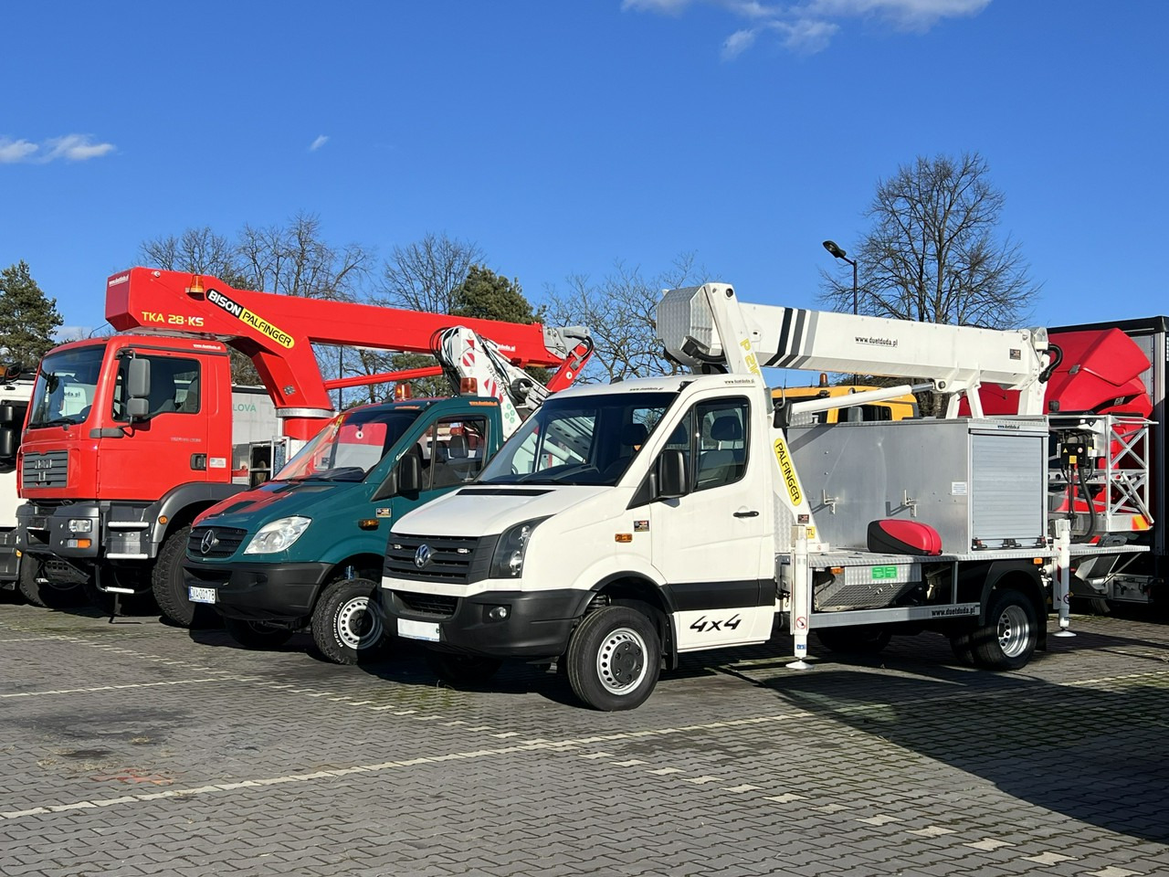 Iveco Volkswagen Crafter 4x4 Zwyżka 21m Palfinger P210BK JIP-Ogon udt - Autopacēlājs: foto 1 Iveco Volkswagen Crafter 4x4 Zwyżka 21m Palfinger P210BK JIP-Ogon udt - Autopacēlājs: foto 1