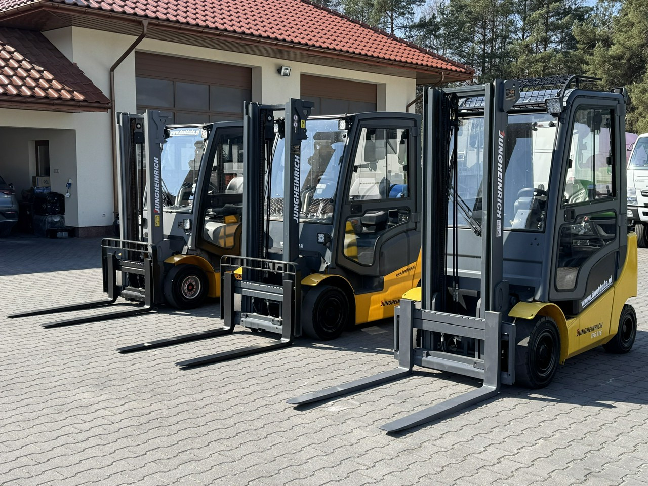 Jungheinrich TFG 316 Duplex Przesuw Boczny Oświetlenie Robocze - Gāzes iekrāvējs: foto 2 Jungheinrich TFG 316 Duplex Przesuw Boczny Oświetlenie Robocze - Gāzes iekrāvējs: foto 2