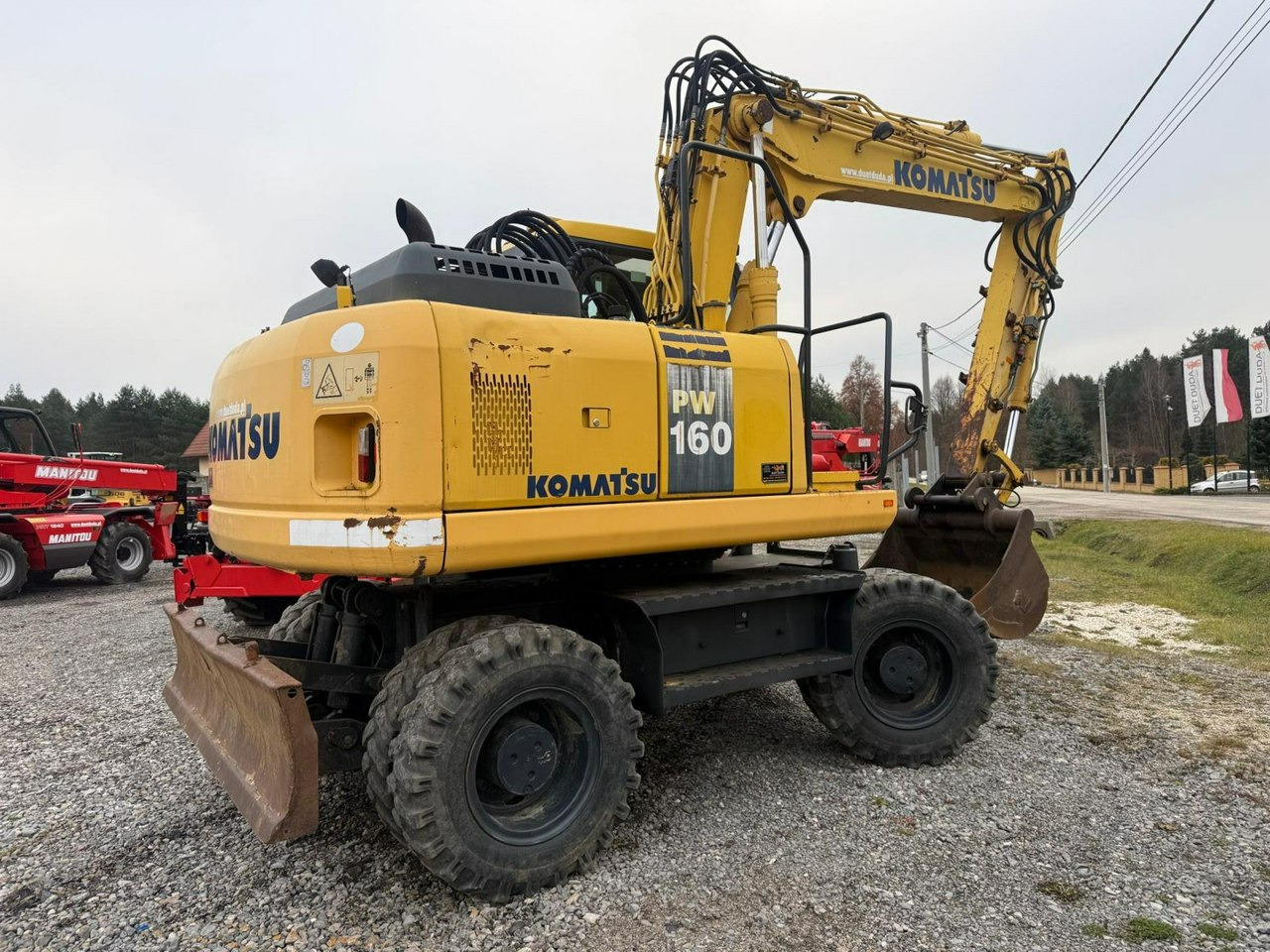 Komatsu PW160-7E0 Szybko Złącze Sprawna Stan Dobry - Riteņu ekskavators: foto 3 Komatsu PW160-7E0 Szybko Złącze Sprawna Stan Dobry - Riteņu ekskavators: foto 3
