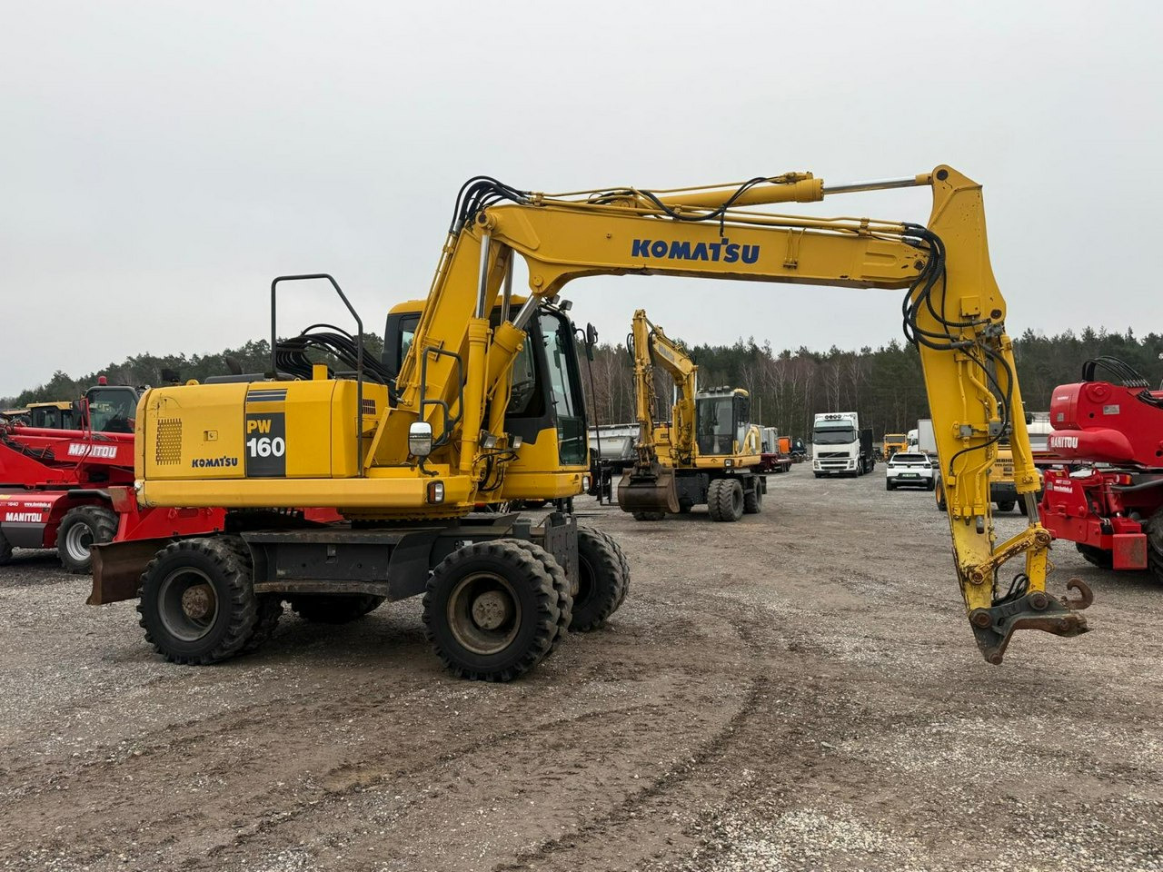 Komatsu PW160-7H Szybko Złącze Sprawna Stan Dobry - Riteņu ekskavators: foto 4 Komatsu PW160-7H Szybko Złącze Sprawna Stan Dobry - Riteņu ekskavators: foto 4
