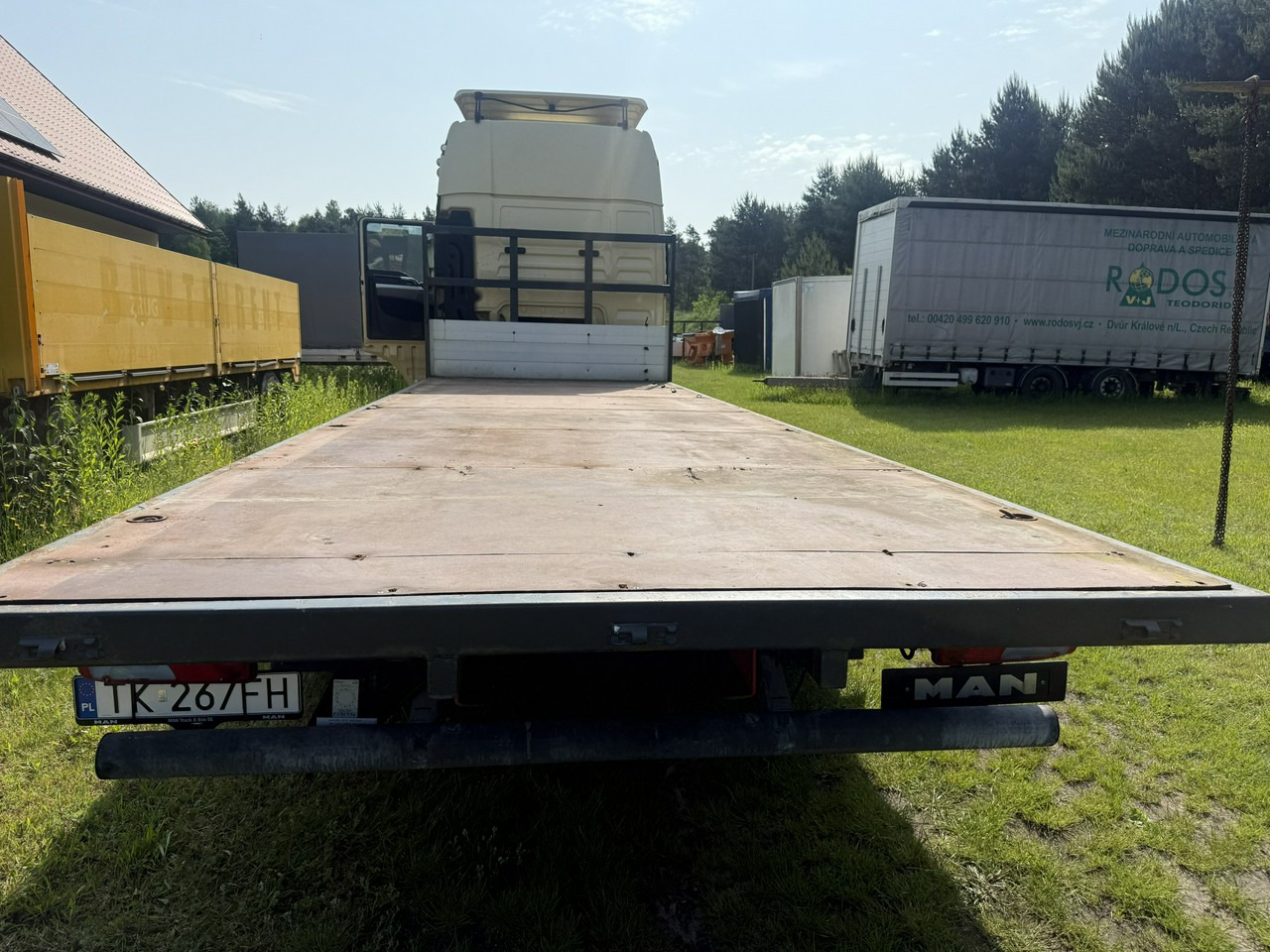 Platformas virsbūve MAN TGL 12.250 Sama Zabudowa Platforma Skrzynia 7,4m / 18 Palet: foto 22