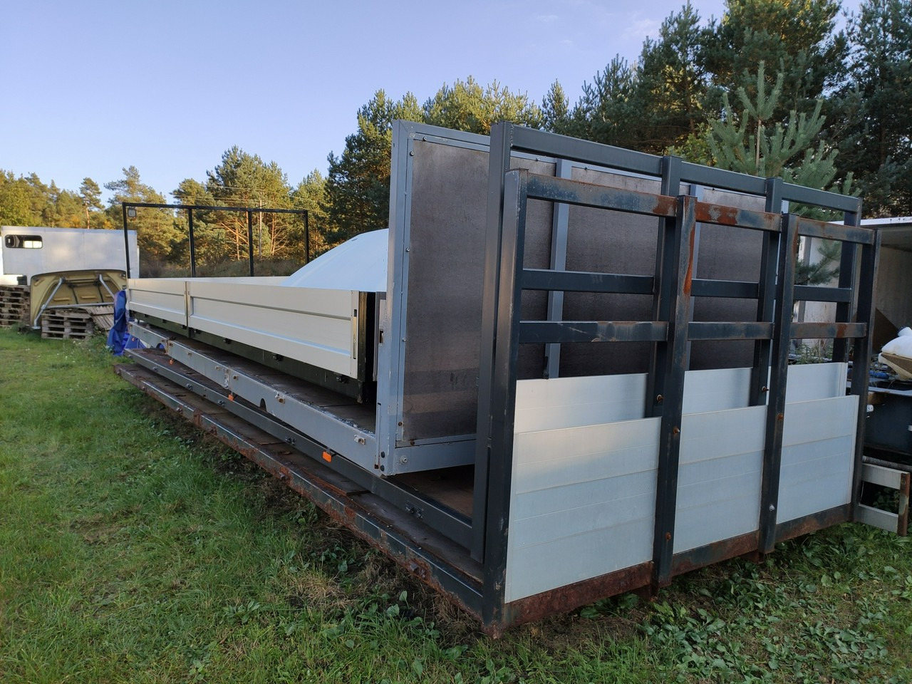 Platformas virsbūve MAN TGL 12.250 Sama Zabudowa Platforma Skrzynia 7,4m / 18 Palet: foto 8