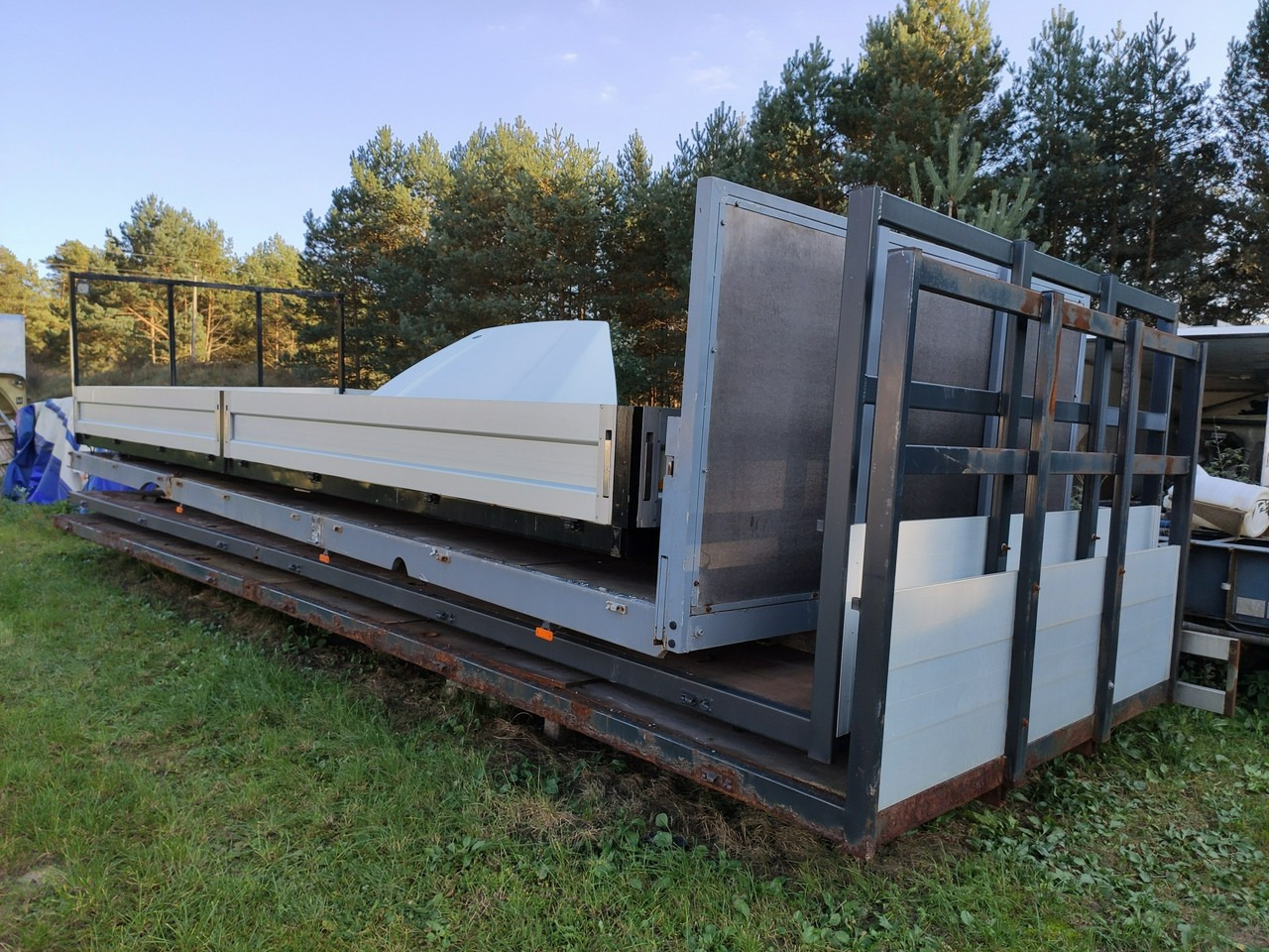 Platformas virsbūve MAN TGL 12.250 Sama Zabudowa Platforma Skrzynia 7,4m / 18 Palet: foto 7